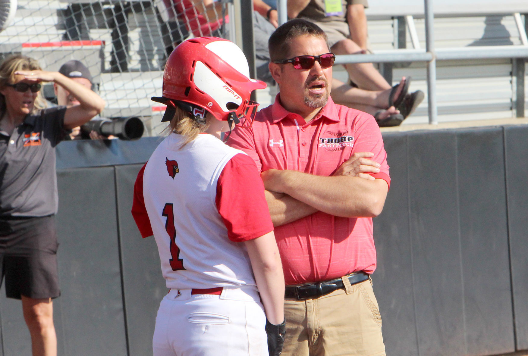 Thorp softball vs Horicon Division 4 state semifinals 6-7-19